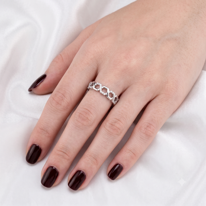The Geo Band Ring