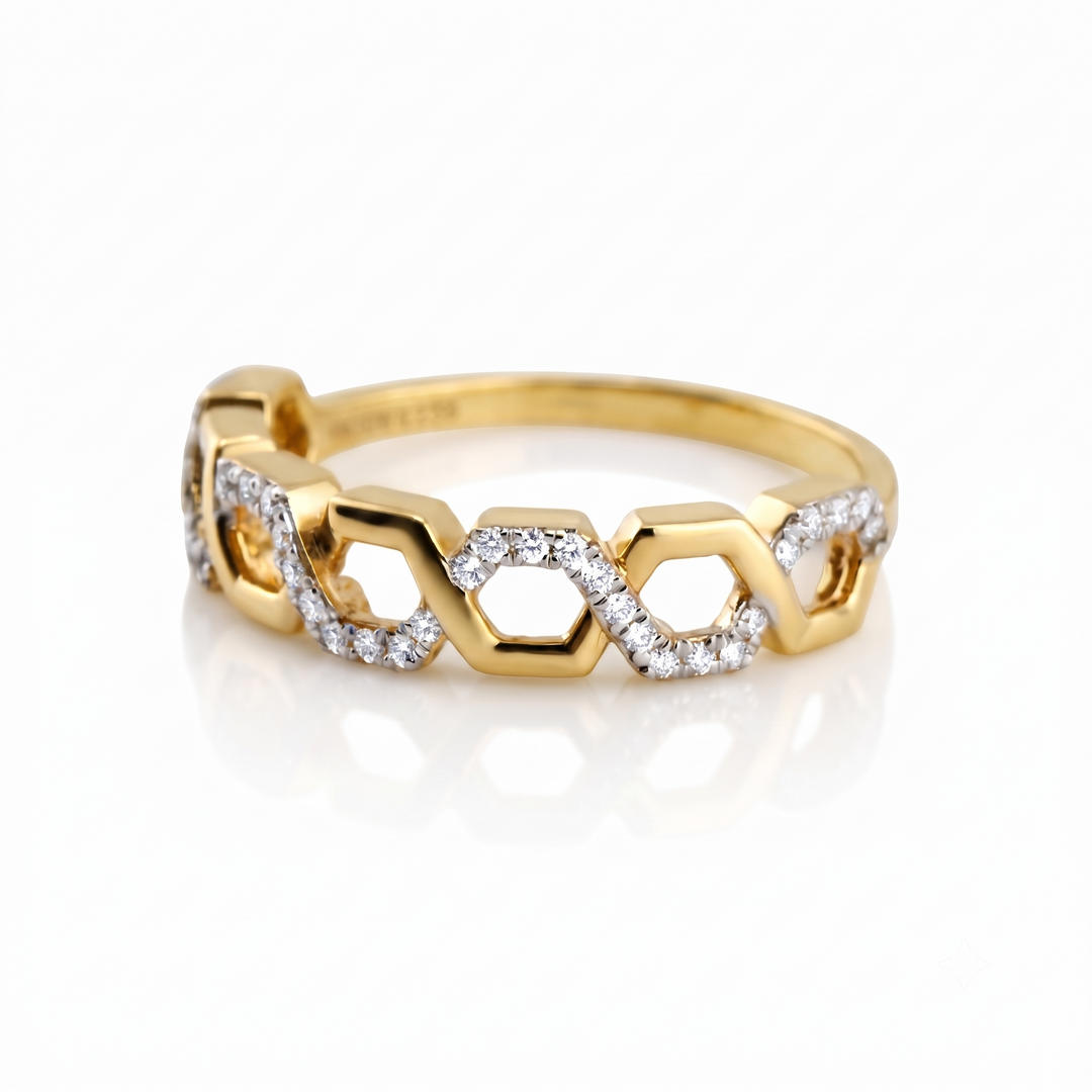 The Geo Band Ring