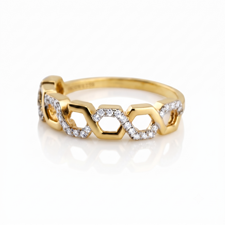 The Geo Band Ring