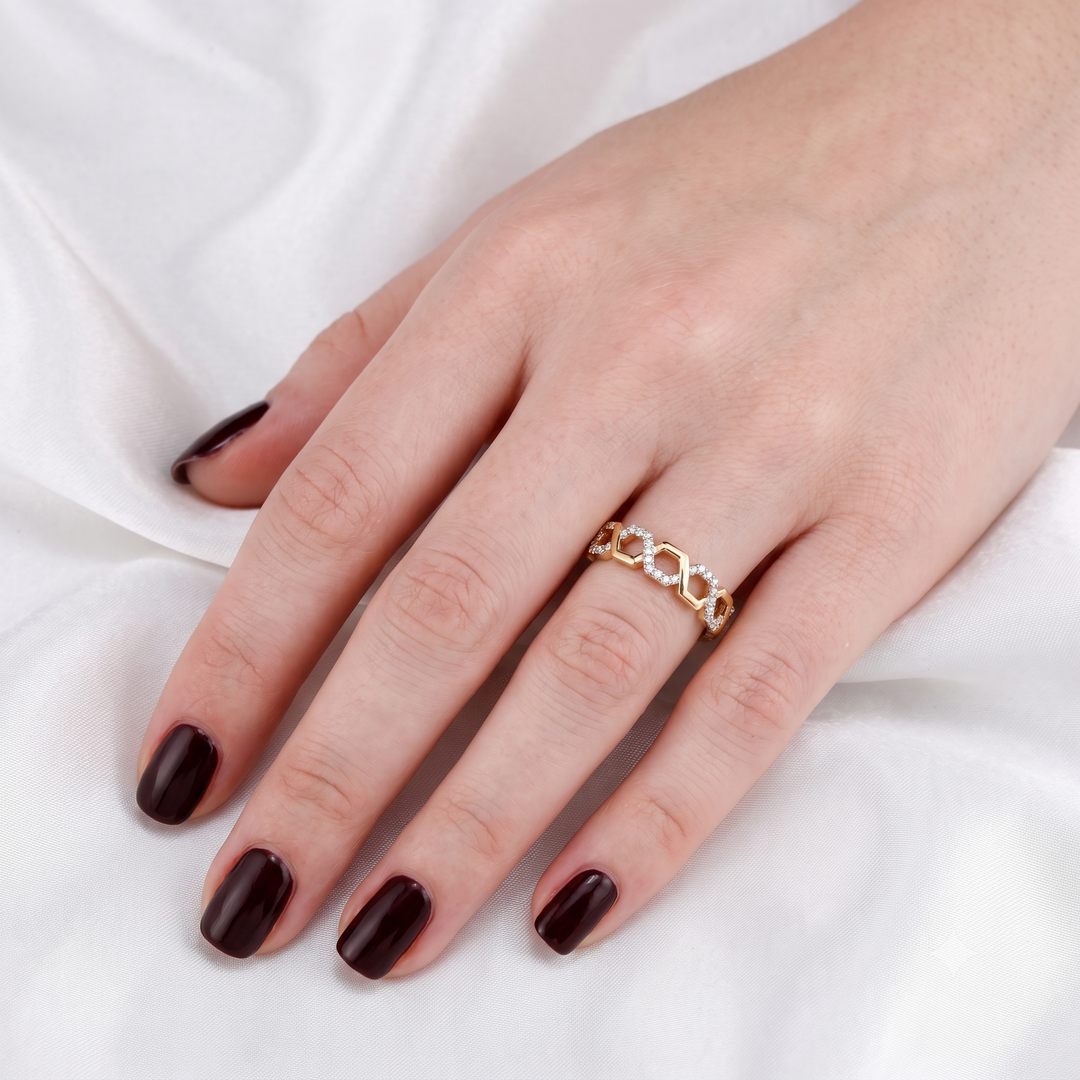 The Geo Band Ring