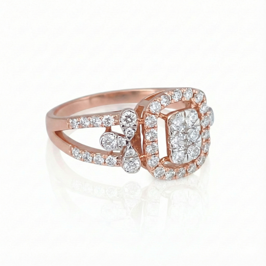 The Radiant Cushion Cluster Ring